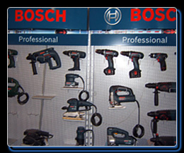 כלי עבודה מבית Bosch ו-Makita